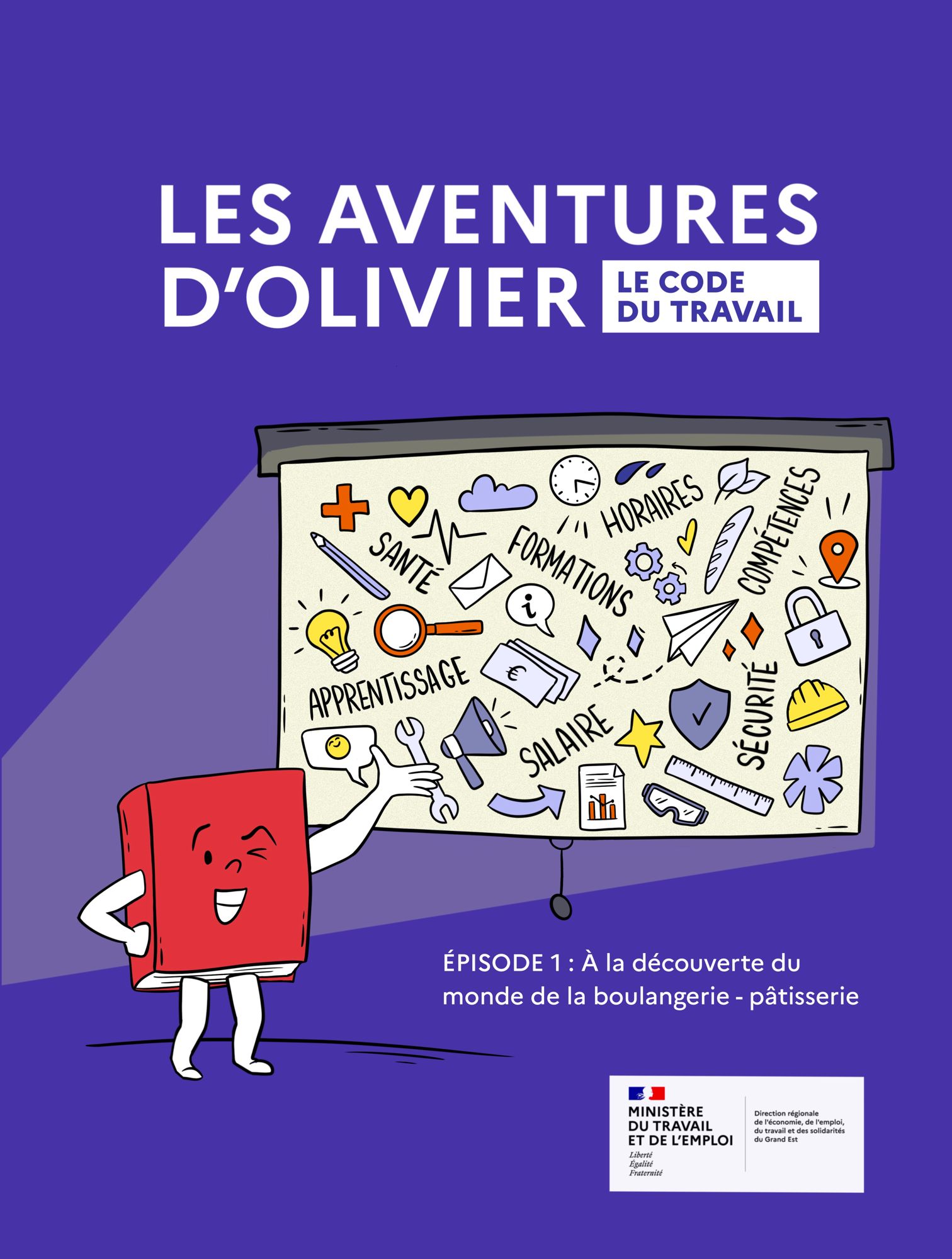 Bandes dessinées pour les apprentis 