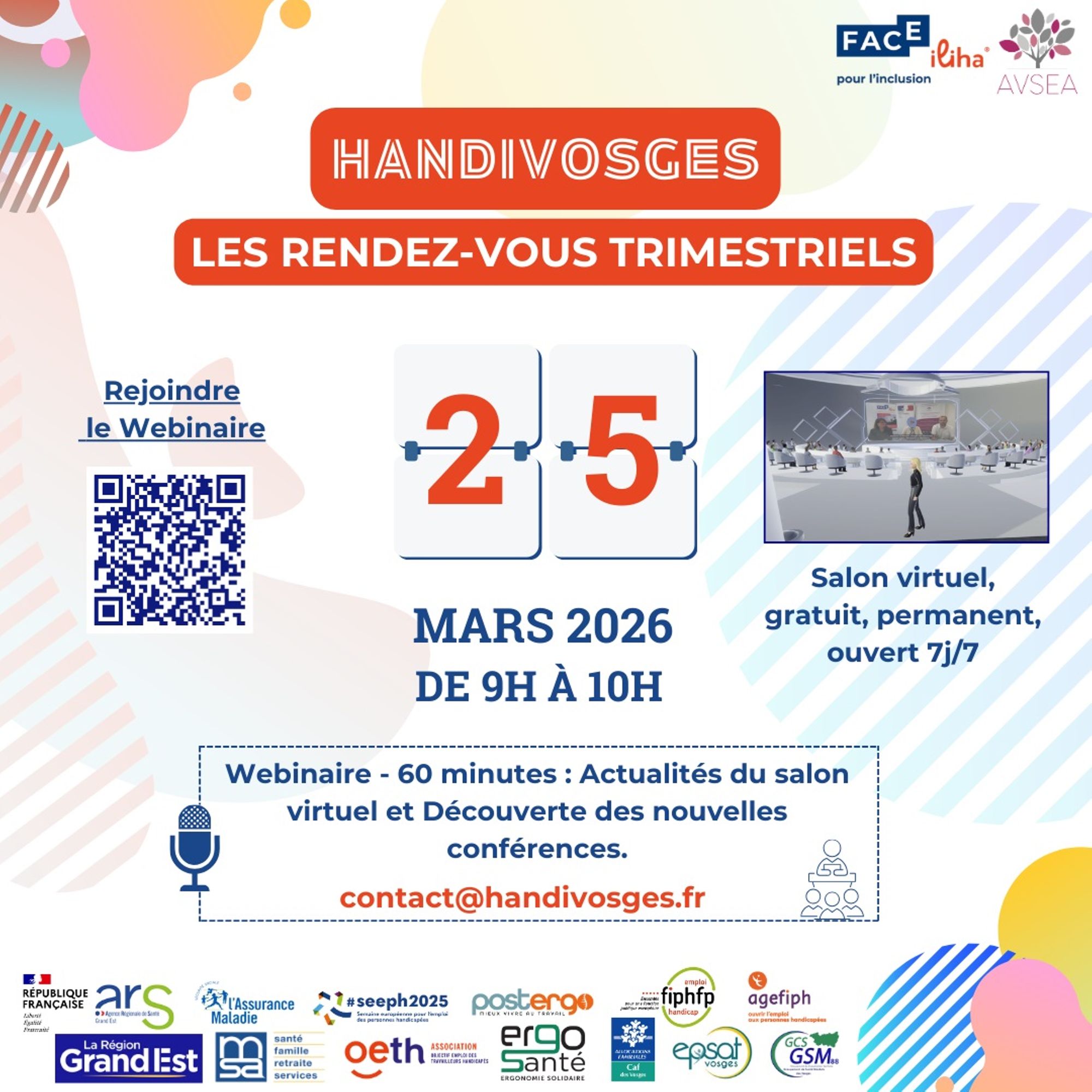 Salon HandiVosges et webinaire
